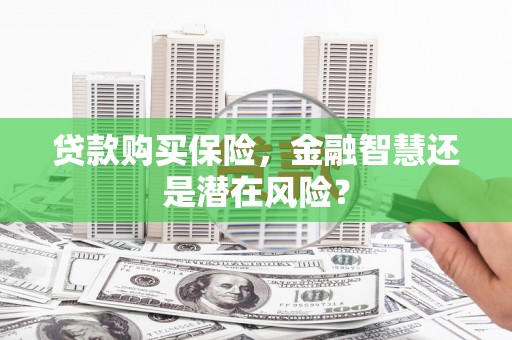 苏家屯贷款购买保险，金融智慧还是潜在风险？