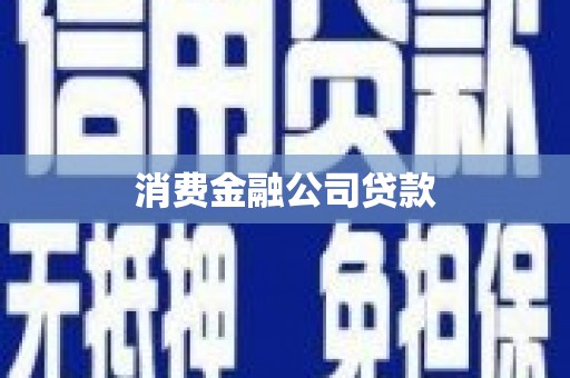 苏家屯消费金融公司贷款