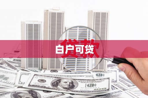 苏家屯白户可贷