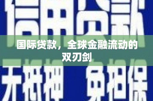 苏家屯国际贷款，全球金融流动的双刃剑