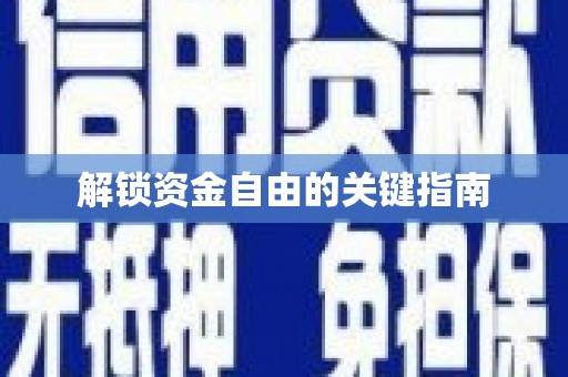 苏家屯解锁资金自由的关键指南