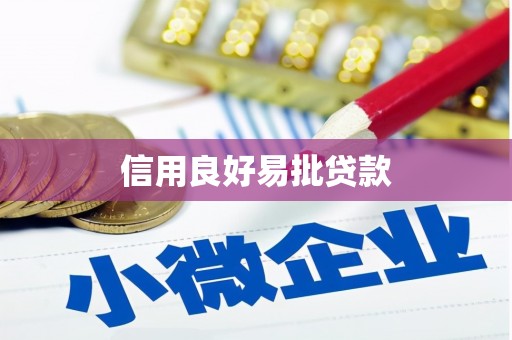 苏家屯信用良好易批贷款