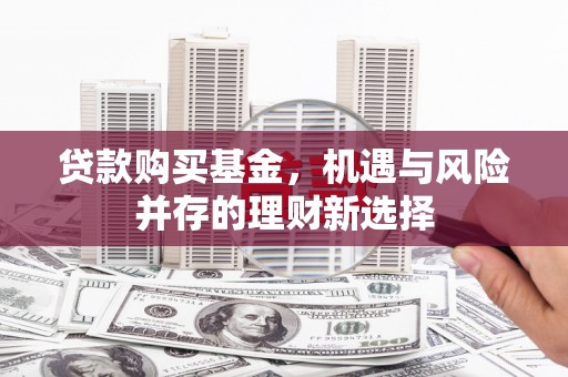 苏家屯贷款购买基金，机遇与风险并存的理财新选择