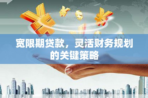 苏家屯宽限期贷款，灵活财务规划的关键策略