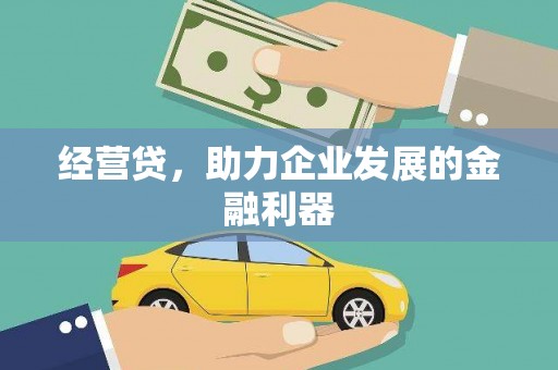 苏家屯经营贷，助力企业发展的金融利器