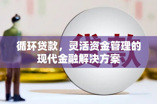 苏家屯循环贷款，灵活资金管理的现代金融解决方案
