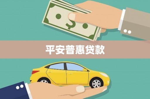 苏家屯平安普惠贷款