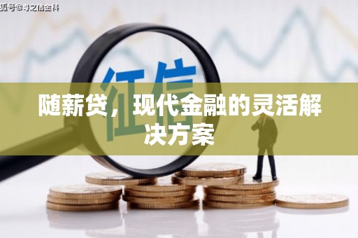 苏家屯随薪贷，现代金融的灵活解决方案