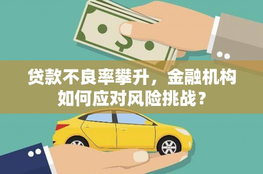苏家屯贷款不良率攀升，金融机构如何应对风险挑战？