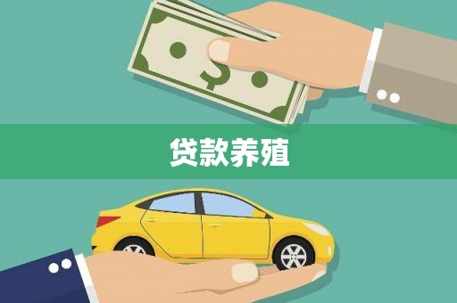 苏家屯贷款养殖
