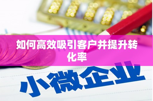 苏家屯如何高效吸引客户并提升转化率