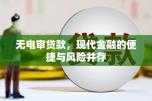 苏家屯无电审贷款，现代金融的便捷与风险并存