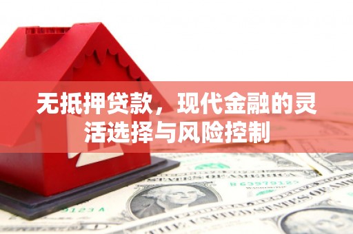 苏家屯无抵押贷款，现代金融的灵活选择与风险控制