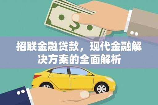 苏家屯招联金融贷款，现代金融解决方案的全面解析