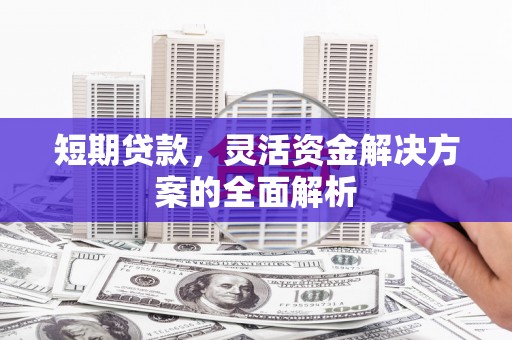 苏家屯短期贷款，灵活资金解决方案的全面解析