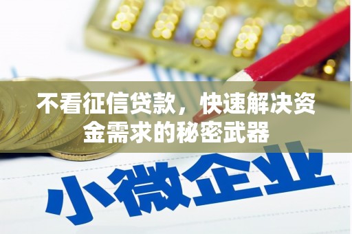 苏家屯不看征信贷款，快速解决资金需求的秘密武器