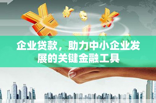 苏家屯企业贷款，助力中小企业发展的关键金融工具