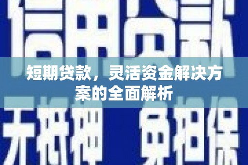 苏家屯短期贷款，灵活资金解决方案的全面解析