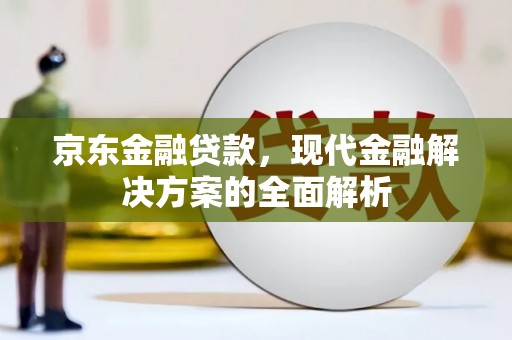 苏家屯京东金融贷款，现代金融解决方案的全面解析