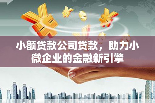 苏家屯小额贷款公司贷款，助力小微企业的金融新引擎