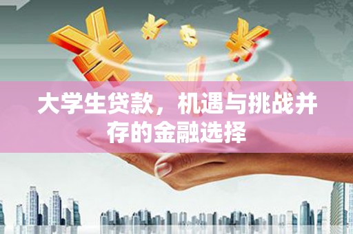 苏家屯大学生贷款，机遇与挑战并存的金融选择