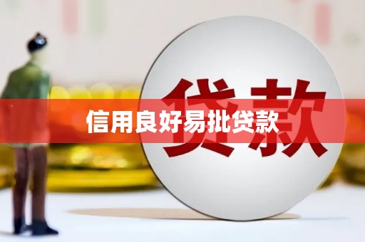 苏家屯信用良好易批贷款