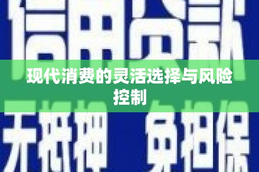 苏家屯现代消费的灵活选择与风险控制
