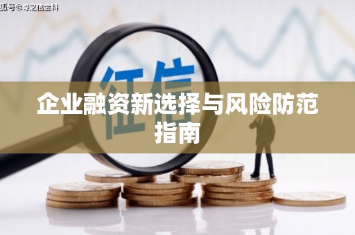苏家屯企业融资新选择与风险防范指南