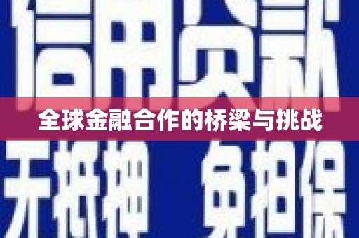 苏家屯全球金融合作的桥梁与挑战
